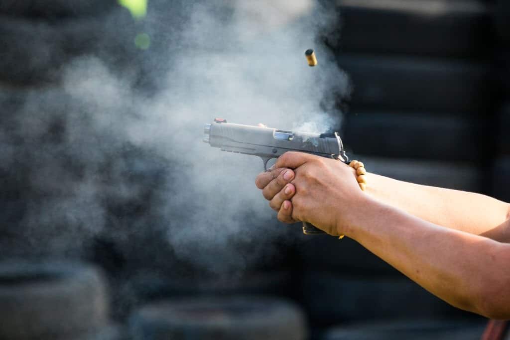 Handgun Firing at Range Austin - Online Texas LTC - Texas CHL Online - Austin Texas